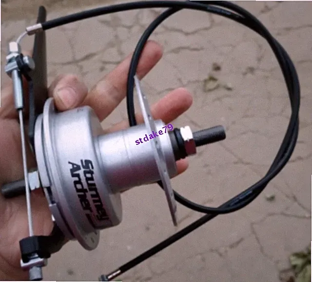 1*Front Hub Drum Brake 36 Spoke Hole 100mm For Sturmey Arch Vintage Touring Bike