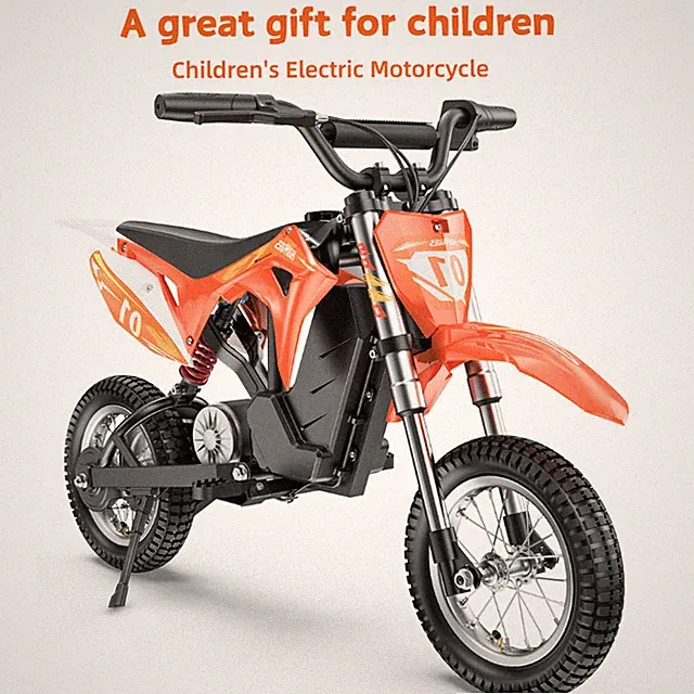 12'' HillMiles Dirt Bike motorcycle 36V 4AH Mini Motor Bike Cross Bike For Kids