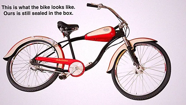 1997 Harley Davidson GT Velo Glide Bicycle - New old stock! #345 / 1000
