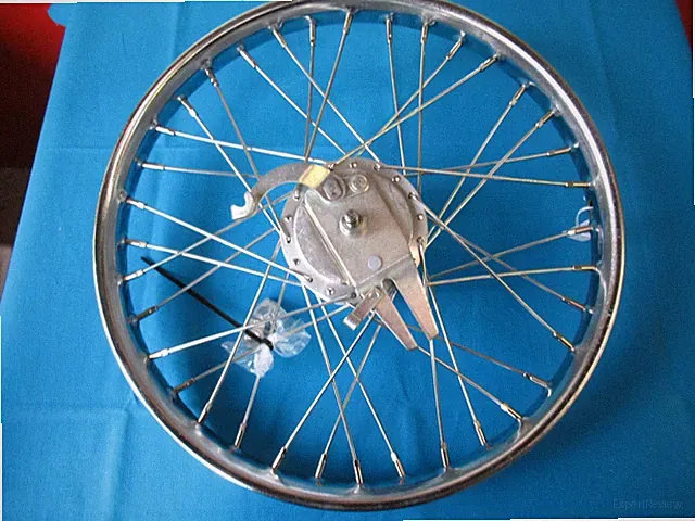 20" Bicycle Worksman Cycle Front Drum Brake Heavy Duty Chrome Wheel -1 Only -New