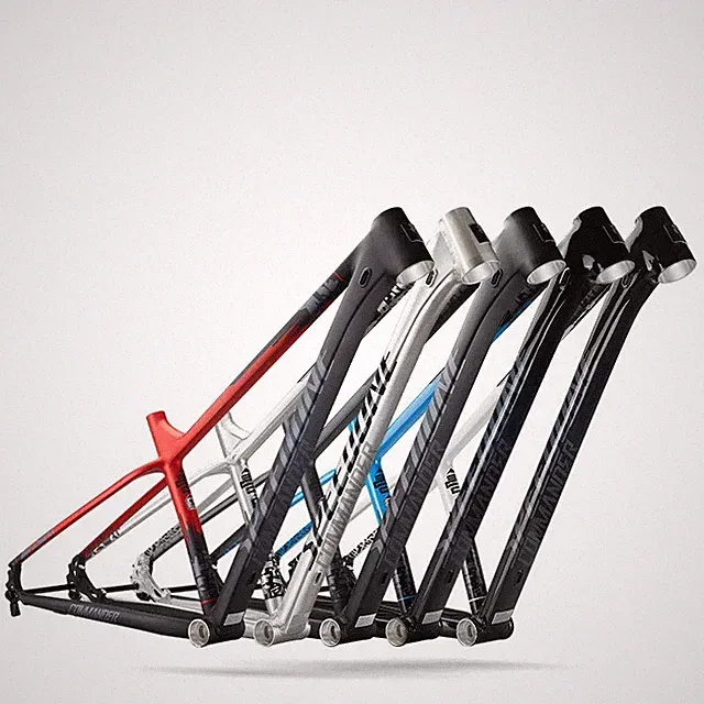 29er BMX Grade XC Mountain Bike Barrel Axle Aluminum Alloy Hardtail Frame