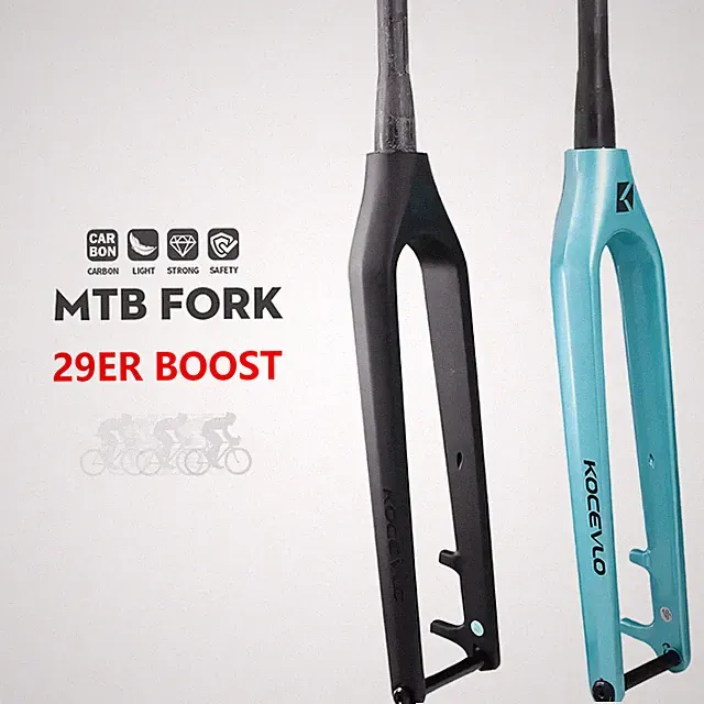 29er Mountain / Cross Country Bike Carbon Fiber Fork Boost Barrel Axle 15*110mm
