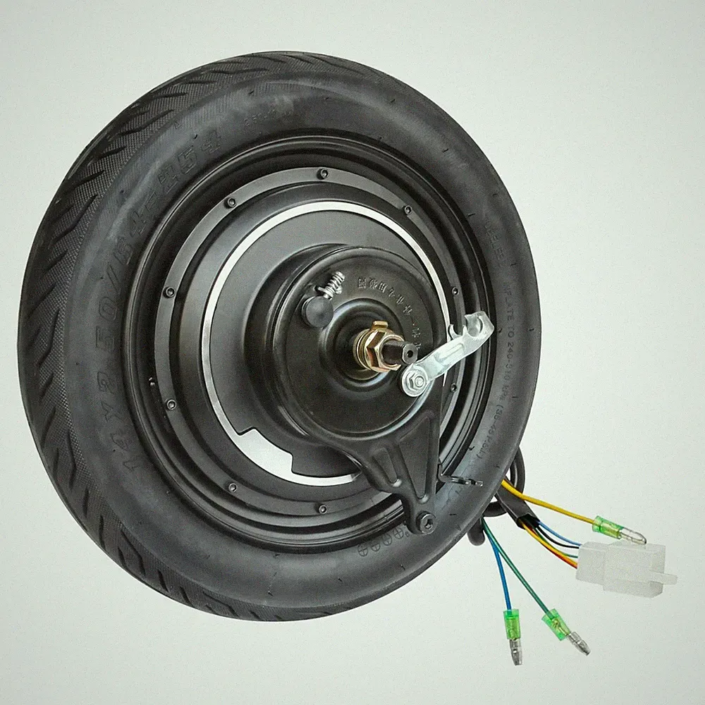 36V 500W 14'' Tire Rear Hub Motor for Electric Scooter Folding E-Bike Drum Brake