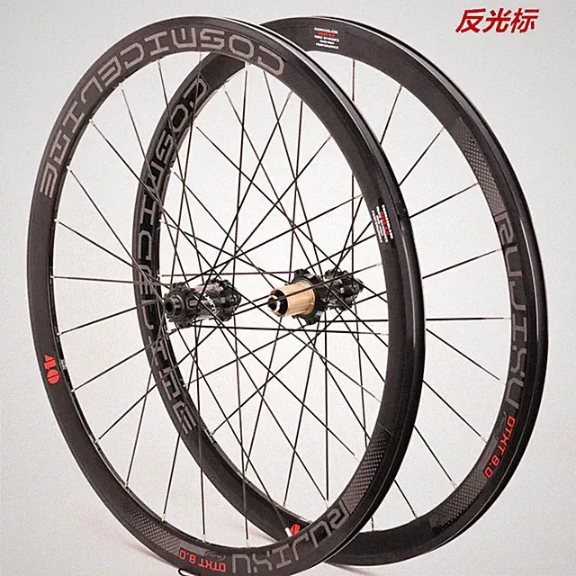 700c Road Bicycle Disc Brake Wheelset Six Hole Barrel Shaft/Quick Release Hub