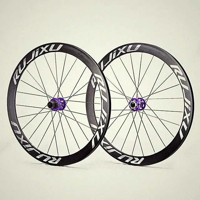 700C Road Bike Aluminum Alloy Wheelset Barrel Shaft Quickly Remove Hubs