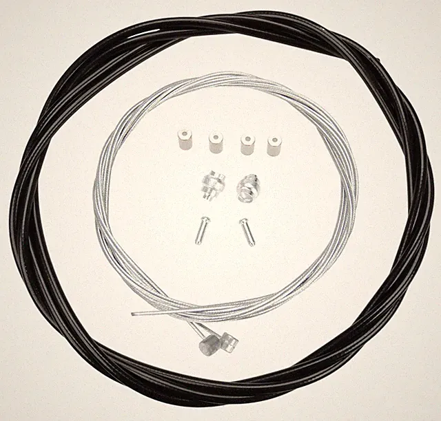 Basic Bicycle Brake Cable Kit for BMX/MTB - BLACK