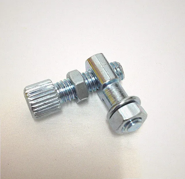 BICYCLE BRAKE BARREL ADJUSTER BOLT W/MOUNTING BRACKET