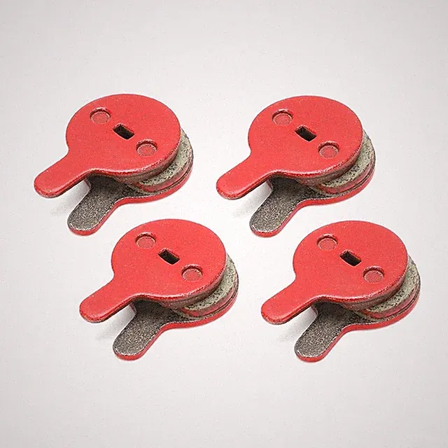 Bike Disc Brake Pads, Bicycle Resin Oil Brakes Pad Semi Metal Smooth Braking Low