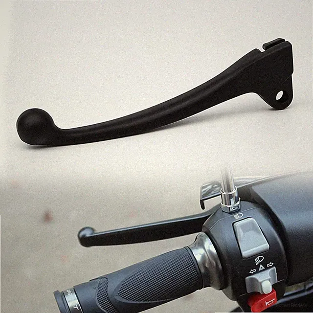 Dirt Bike Black Left Drum Brake Lever Fit for Scooter Size: Drum Brake - Left
