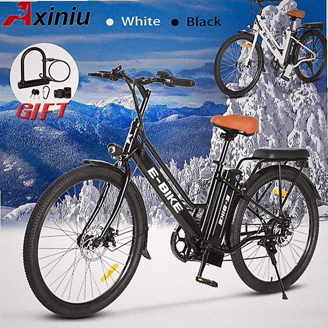 E-Bike 26" Electric Bicycle for Adults 750W Motor 36V Battery Commuter Ebike US