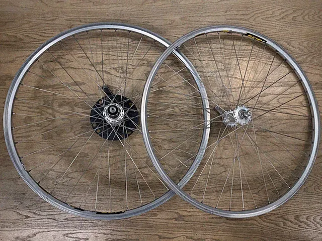 Hadley USA Tandem Wheelset 40H Mavic SUP T217 Rim 160mm w/ Araya Drum Brake