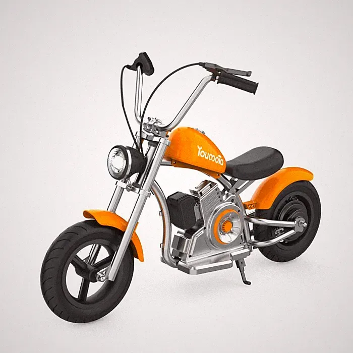 Kids Motorcycle 12Inch Electric Bike Small Size Chopper Bike For Kids, 24V Ride