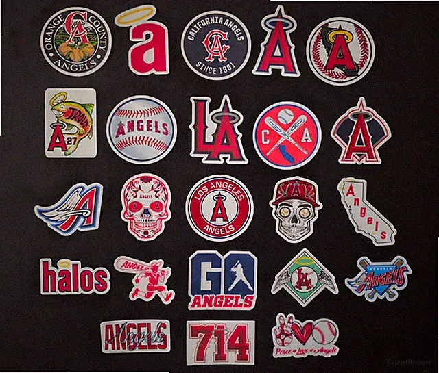 LA Los Angeles Angels Of Anaheim Inspired Stickers Baseball Decals CA Halos