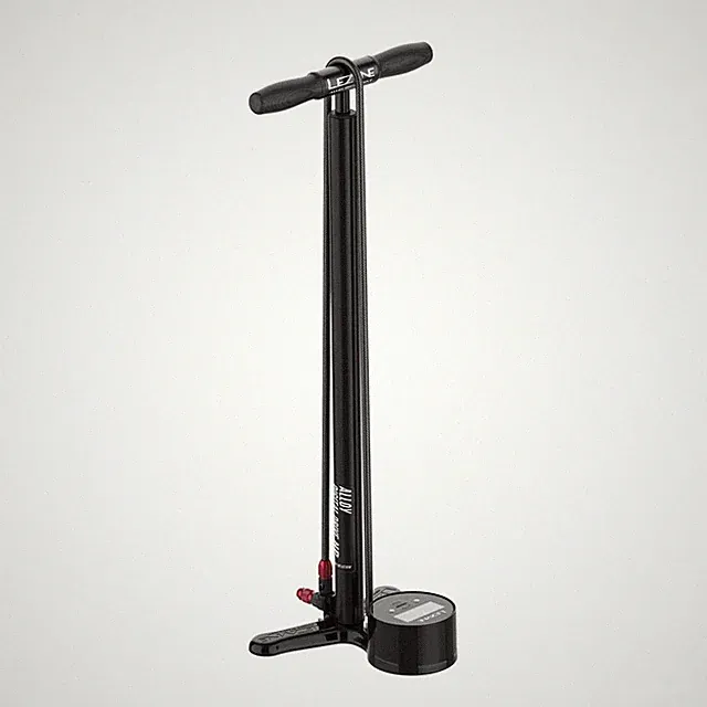 LEZYNE Alloy Digital Drive 3.5 Satin Black Bicycle Floor Pump (1-FP-ADDR-V437)