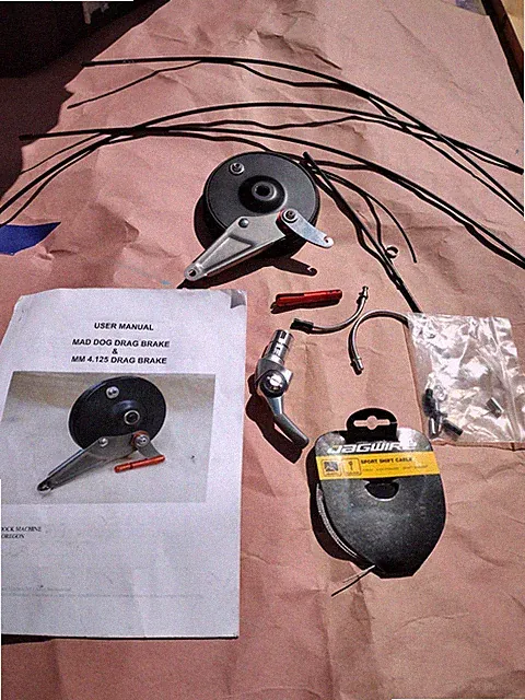 Mad Dog Drag Brake For Tandem Bicycle