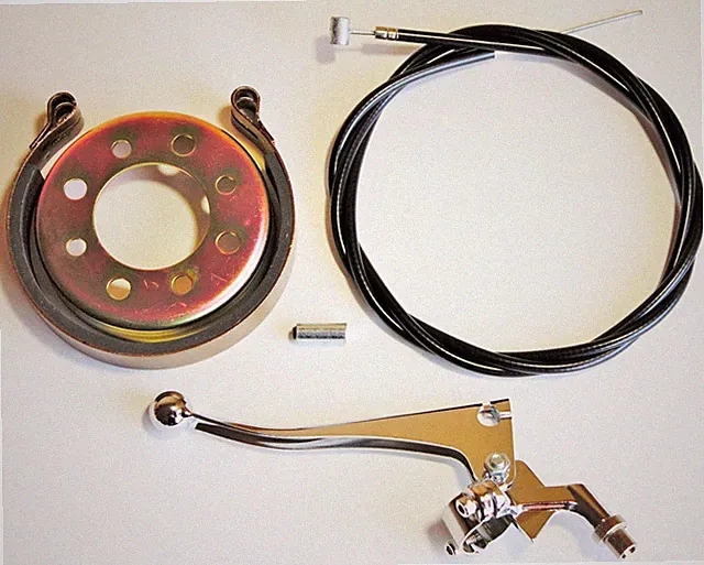 Mini Bike Brake Kit With Band, Drum, Cable Set And Professional Lever. USA!!