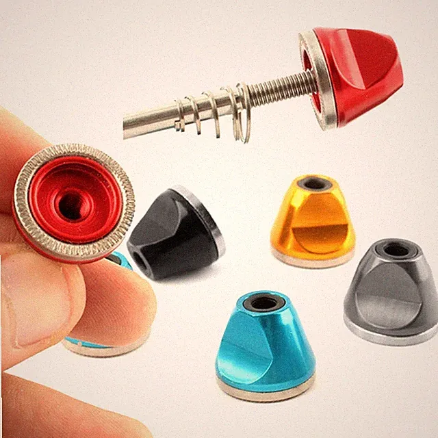 Mountain Bicycle Hub Nuts Front Rear Drum Hub Axle Fastening Nut M5 Anti-skid