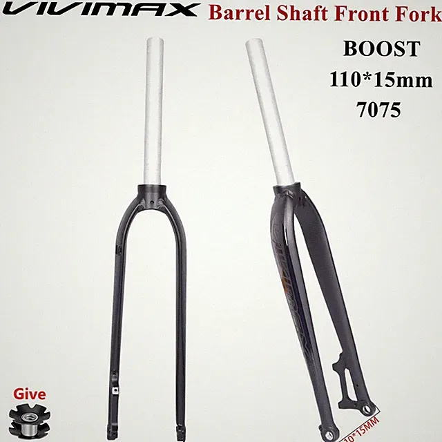 MTB Bicycle Hard Fork Boost 26 27.5 29 Barrel Shaft Fork MTB Bike Accessories