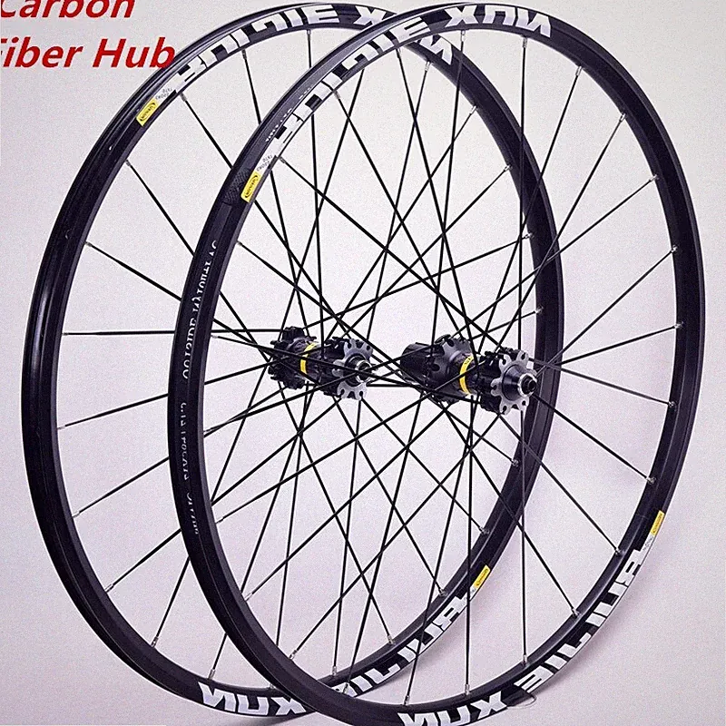 MTB Disc CROSSDTXT Bicycle Wheels Carbon Flower Hub Drum Mountain Bike Wheelset