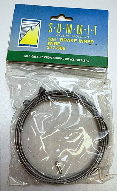 new bicycle BRAKE INNER CABLE Tandem rear Drum Brake 105" long universal heads
