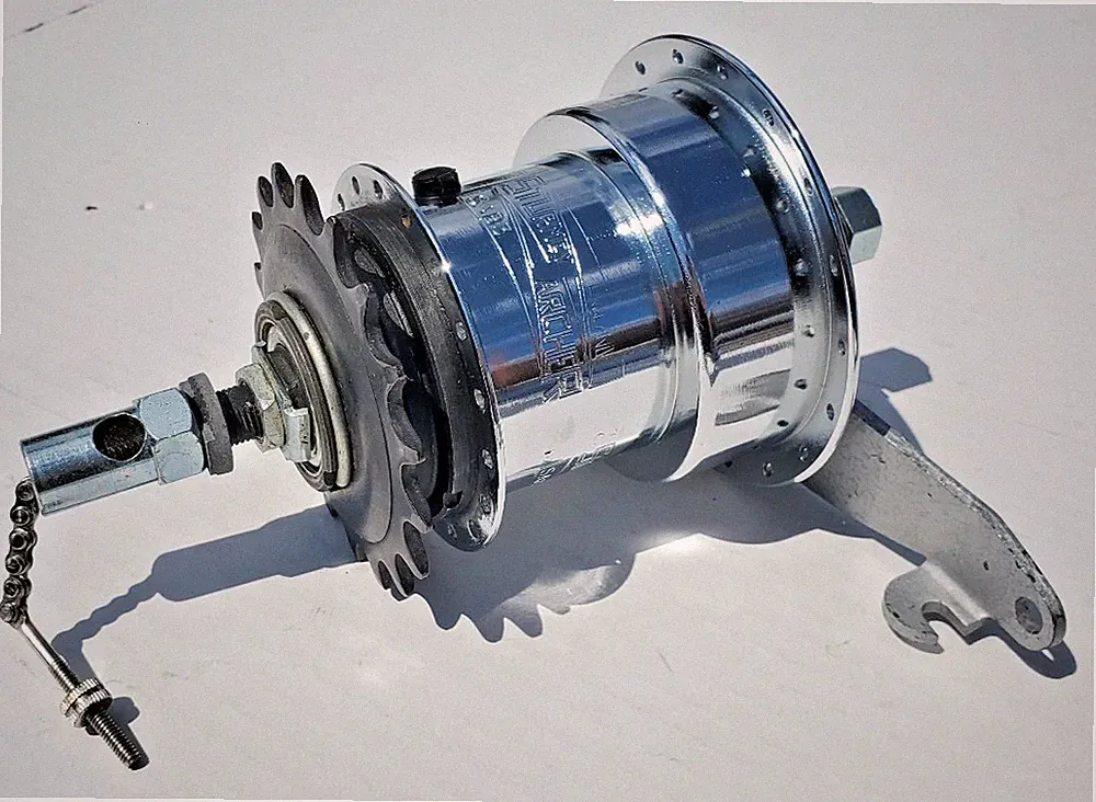 NOS Sturmey Archer SAB 3 spd Bicycle Rear Hub Drum Brake 36H Schwinn Raleigh 70s