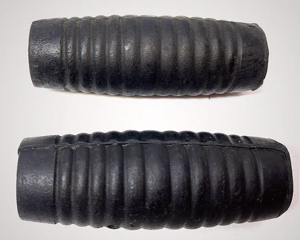 NOS vintage tricycle BARREL BOTTLE GRIPS trike bicycle 5/8" handlebar