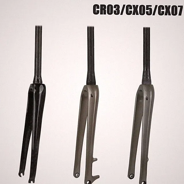 Off-Road Gravel Road Vehicle Bicycle Disc Brake Barrel Shaft Carbon Front Fork