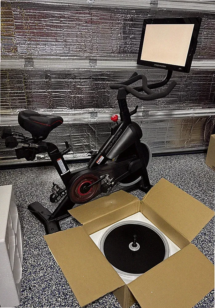ProForm Pro C22 Studio Exercise Workout Bike 22' Touchscreen - Extra Wheel Drum