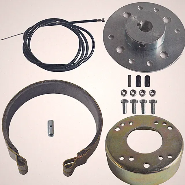 Rear Drum Brake Band Cable Sprocket Hub For Go Kart Mini Bike 212cc 196cc 6.5hp