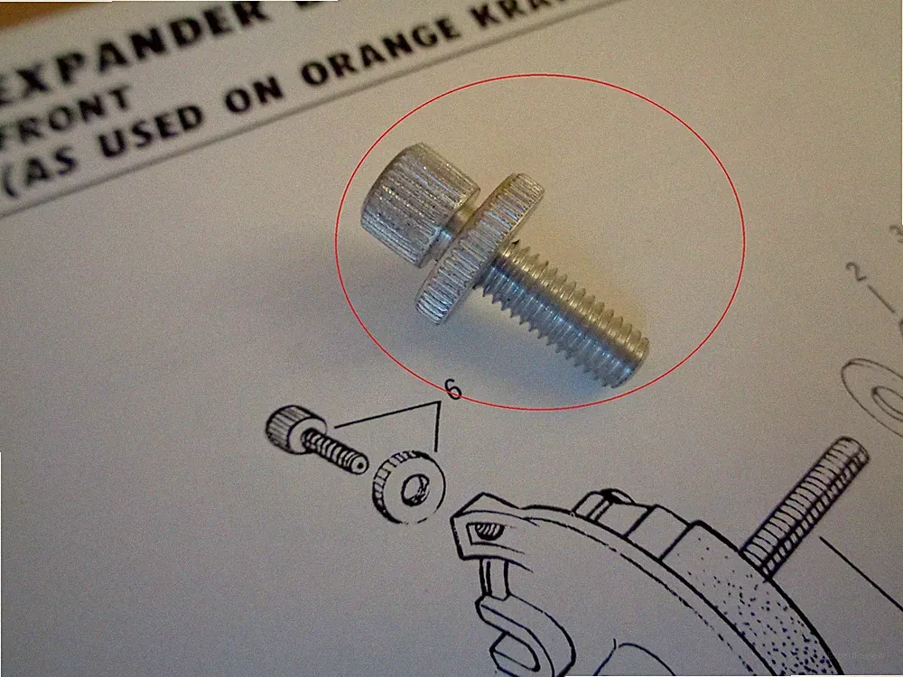 Schwinn Atom Drum Brake Adjuster Krate Bicycle-Manta Ray / Krate Disc Rear Brake