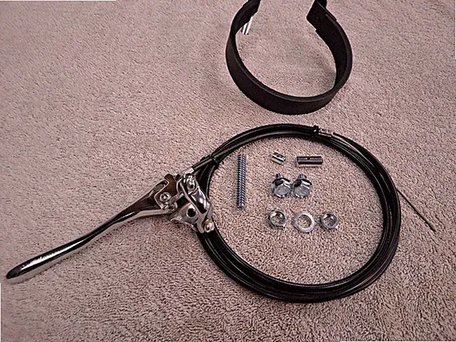 VINTAGE MINI BIKE CLUTCH BRAKE -DRUM BRAKE KIT.