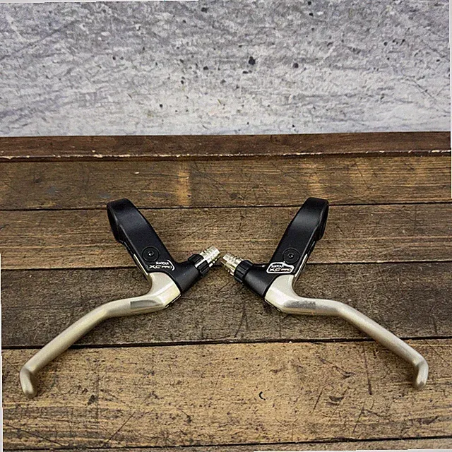 Vintage Suntour XC Pro Brake Levers Pair 4-Finger 22.2mm MTB Hybrid Bike